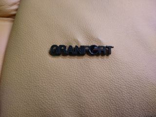 Sofá de piel 2 plazas amarillo