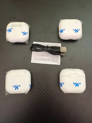 Auriculares Bluetooth TWS Blancos