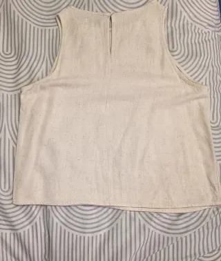 Blusa Stradivarius Beige Talla XS