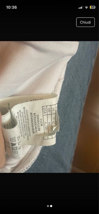 Costume da bagno 2 pezzi righe glitter