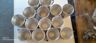 Lote 10 Canecas Alumínio 40cl