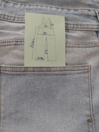 Macacão Jardineiras Lefties Tamanho M