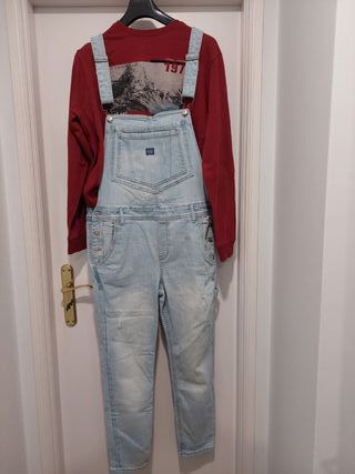 Macacão Jardineiras Lefties Tamanho M