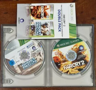 🇪🇦 Pacco Doppio Xbox 360: Far Cry 2 e Ghost Recon