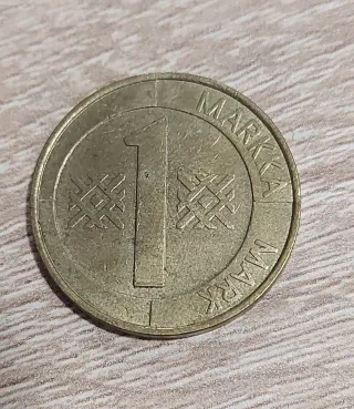 Finlandia 1 Markka 1994 Moneda