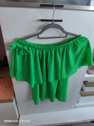 Blusa verde talla S, M, L