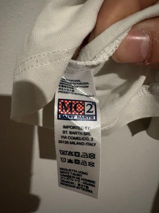 Maglietta MC2 Saint Barth uomo taglia S