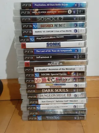 PS3 PRECINTADOS Colección de juegos