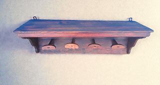 Perchero de madera S.XIX