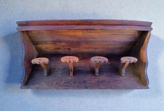 Perchero de madera S.XIX