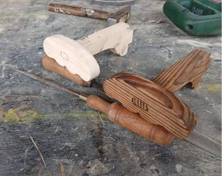 Perchero de madera S.XIX