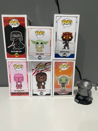 Lote 7 Funko Pop! Star Wars (1 Ed. Limitada)