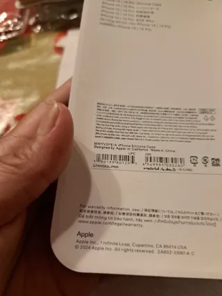 Funda iPhone 14 Silicona Azul Marino