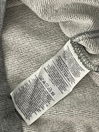 Casaco Nike Varsity Spellout Logo Vintage Cinza