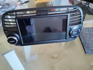 Radio Android GPS 7 pulgada Fiat 500.