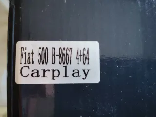 Radio Android GPS 7 pulgada Fiat 500.