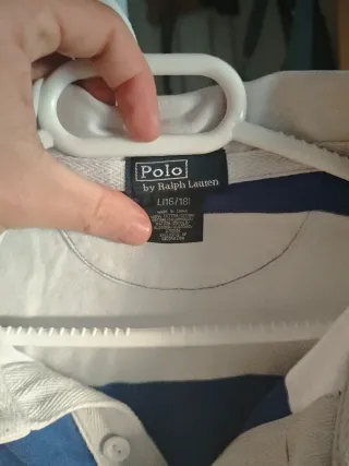 Polo Ralph Lauren manga larga rayas T.L