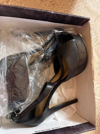 Sandalias Marypaz Tacon Negro Talla 38