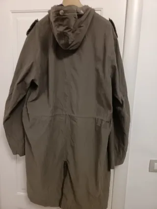 Parka Sisley Uomo Stile Militare Vintage XL