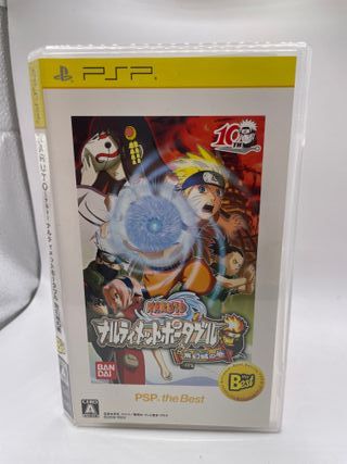 Sony Psp Naruto Narutimate Portable Mugenjou No Ma