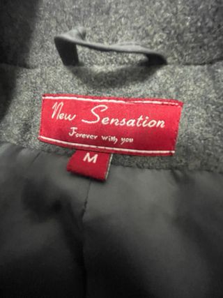 Giacca lana e viscosa grigia e verde