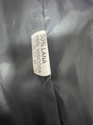 Giacca lana e viscosa grigia e verde