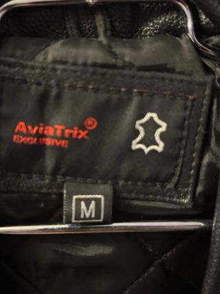 Chaqueta de cuero con flecos