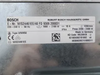 Lavadora integrable 7kg  Bosch Avantixx 7