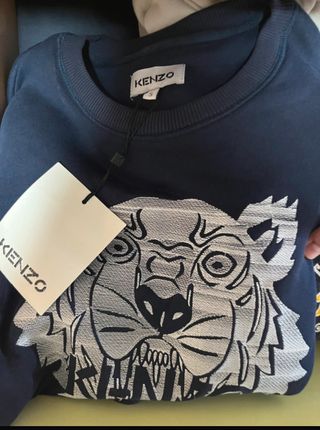 Sudadera Kenzo Tiger Azul