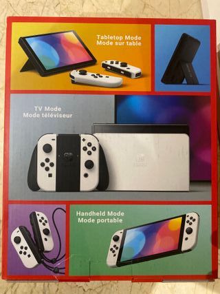 Nintendo Switch OLED Modelo Negro/Blanco