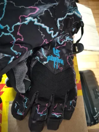 Guantes de Nieve con Diseño Rayo