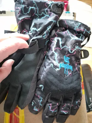 Guantes de Nieve con Diseño Rayo