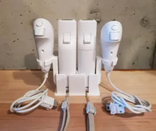 Supporto 2 Comandi Wii