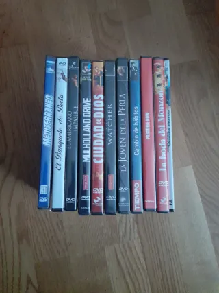 Lote 11 Películas DVD (Varios Géneros)