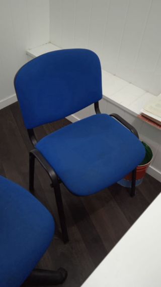 Sillas de oficina azules y negras SOLO ESTA SEMANA