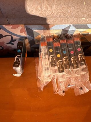 Cartuchos de tinta Canon CLIBC, CLIBY, CLIBM
