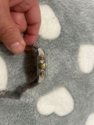 Reloj Lanscoatte Hombre Dorado y Plateado