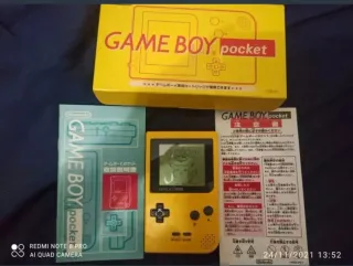 Game Boy Pocket Amarilla Nintendo