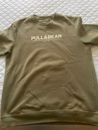 Sweatshirt Pull&Bear verde militar