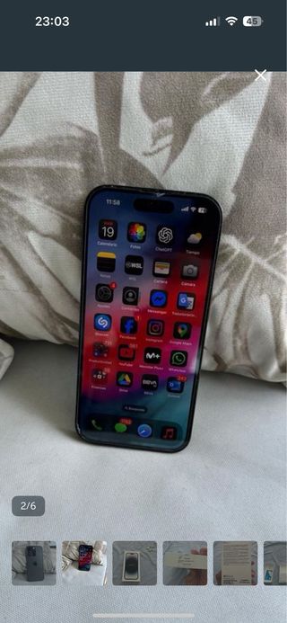 iPhone 14 Pro Negro 256GB