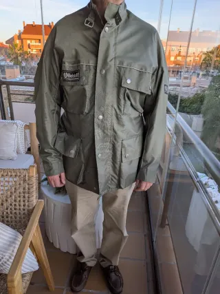 Chaqueta tipo Barbour