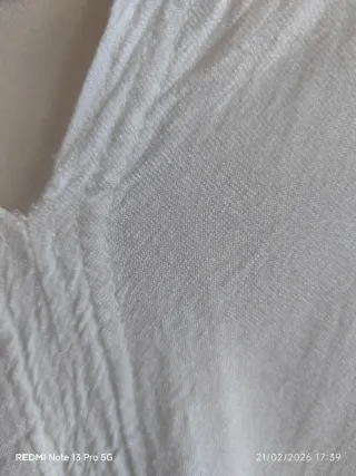 Conjunto Marruecos blanco Talla l pero es como M