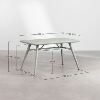 Mesa de jardín Sklum Beige NUEVA