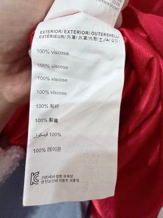 Vestido Bimba y Lola Rojo M