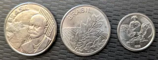 Monedas de Brasil