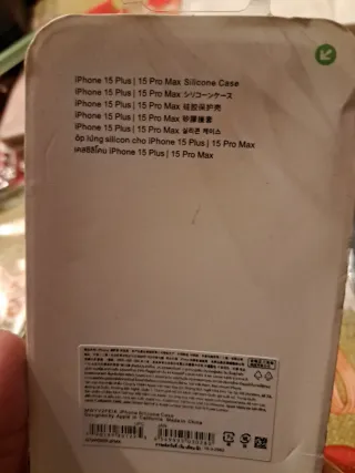 Funda iPhone 15 Pro Max Azul Marino Silicona