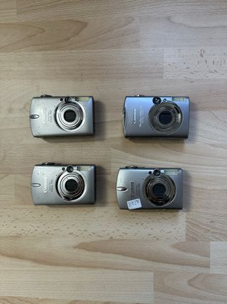 4x Câmaras Digitais Canon Prata