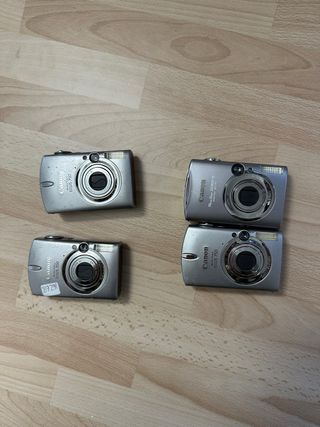 4x Câmaras Digitais Canon Prata