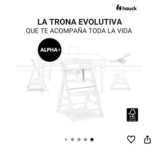 Trona evolutiva Hauck Alpha Plus