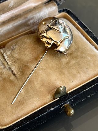 Spilla ago Argento 800 placcata oro